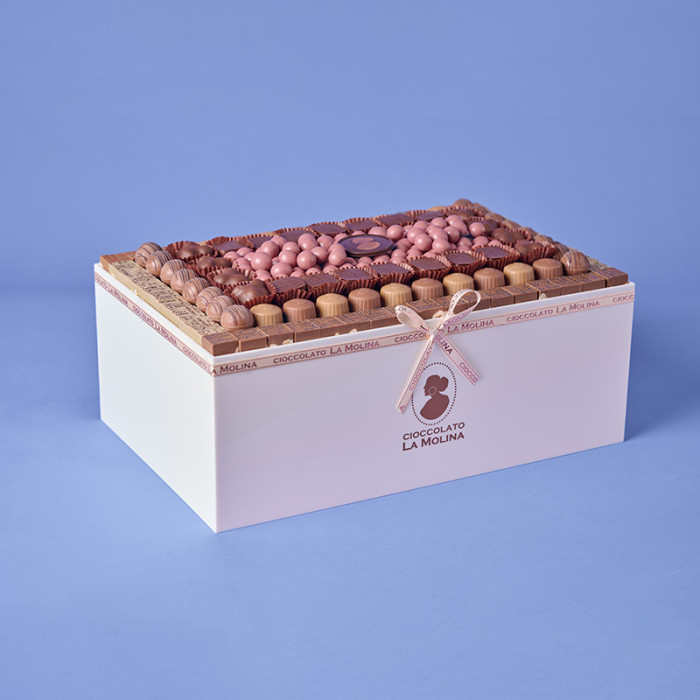 Acrylic Box Pralines 1.450 KG