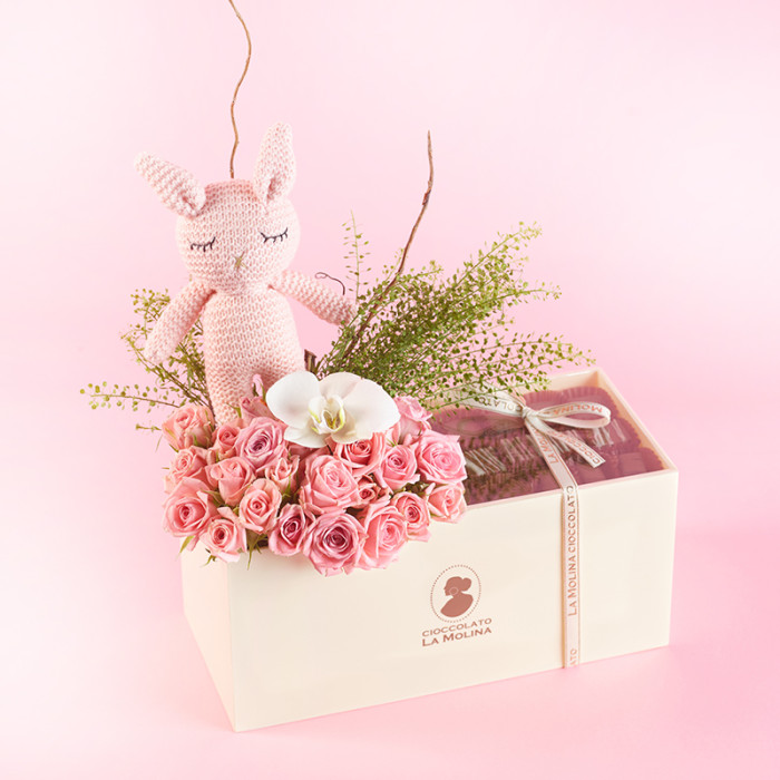 Pink Bunny Gift Box