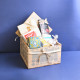 Wooden Hamper L