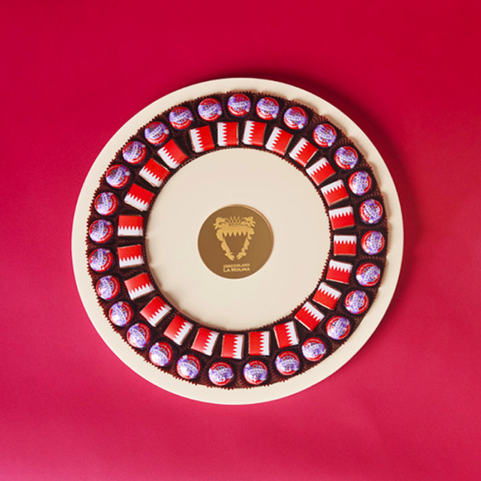 National Day Round Tray M